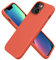 aaaioe Silicone Case Designed for iPhone 13 Mini Case, Ultra Slim Shockproof Protective Liquid Silicone Phone Case with Soft Anti-Scratch Microfiber Lining, 5.4 inch,orange