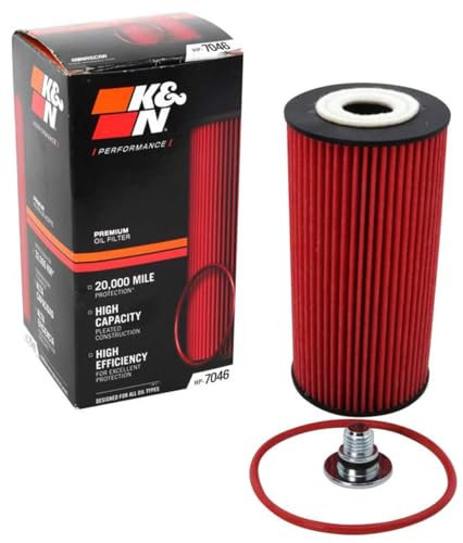K&N Ölfilter - High Performance-Series kompatibel mit Hyundai & Kia (HP-7046)