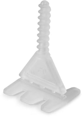 MidGard Nivelliersystem Fliesen-Verlegehilfe Nivellierset für Wand- und Bodenfliesen für Fugenbreiten 2,5 mm, 200 Stk. Laschen 2,5 mm