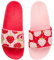 Dedoles Badeschuhe & Hausschuhe viele lustige Designs Bücher Kaffee Katze Party Pizza Dackel Fuchs Panda Delfin Geschenk, Farbe: Leckere Erdbeeren, Gr.: 36 EU