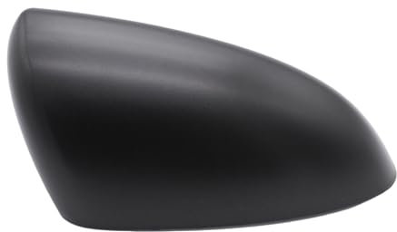 Black Door Wing Mirror Cover Cap Rear View Mirror Cover Right Drivers Side Replacement for Nissan Qashqai J10 2007‑2014