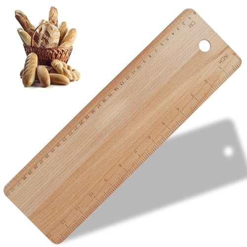 Bread Transfer Peel Wood French Bread Flipping Board Bread Making Tools Kitchen Cookware 13 Inch Transfer Plate Moving Tray for Pizzas Cookies Pastries Keep Dough in Shape Board French Bread Baking