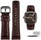 Seven Friday Genuine Leather Strap Q2/03/M2/M021/T2 Vintage Style Diesel Watch Men Cowhide Strap 28M Bracelet Accessories, 28mm, Leather