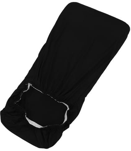 ABOOFAN Elastischer Bezug für Bürostühle drehbarer Schreibtischstuhlbezug Bürostuhlbezüge aus Stretchmaterial Essensstuhl bezug für bürostuhl bürostuhlbezug Schonbezug für Bürostühle Black