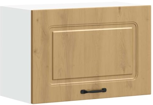 vidaXL Kitchen Wall Cabinet - Artisan Oak, Engineered Wood Storage Unit 60x31x40 cm, Contemporary Style