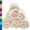 Lashuma Waschlappen Baby 30x30 cm, London 6er Set Mini Handtücher aus Baumwolle, Weicher Frottee für Baby, Kinder und Gesicht