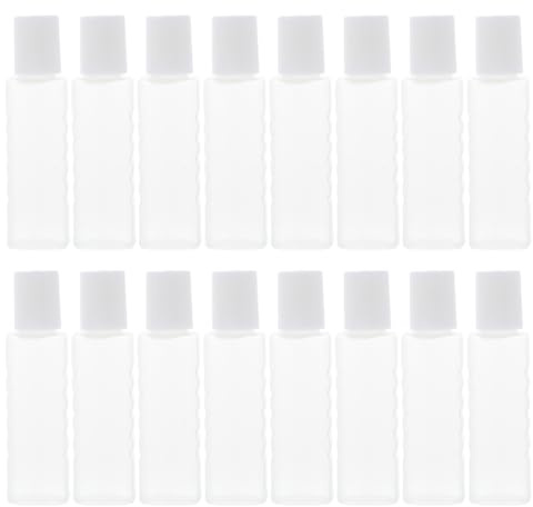 GANAZONO Contact Lens Agent, Plastic Bottle, Contact Lenses, Solution, Travel Bottles, Portable Mini Liquid Bottle, Solution Bottle, Contact Lens Supply, PP Material, Pack of 25