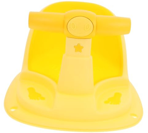 PERSELOSO Badewannensitz für Kleinkinder Rutschfester Duschstuhl Ergonomischer mit Stabiler Konstruktion für Sicheres Ab Monaten mit Niedlichem Fußdesign
