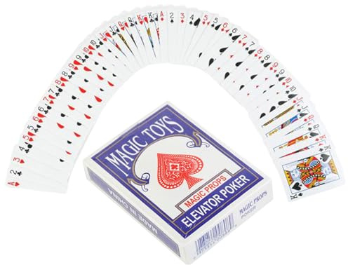 Genérico Zaubertrickkarten – Interaktives Kartendeck | Zubehör für Tricks in Demos, Treffen und Straßen- oder Bühnenaufführungen