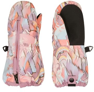 Roxy Snows Up - Technical Snow Mittens for Girls 2-7 - Tech-Fäustlinge - Mädchen 2-7 - M - Orange.
