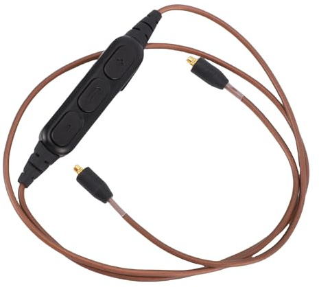 Denash MMCX -Adapter, Kabelloses Kopfhörer-Adapterkabel mit Mikrofon für SE215 SE315 SE425 SE535 SE846 TINHIFI T2 T3 T4 P1