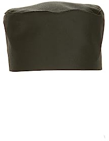 Chef Works Colored Chef Beanie, Black, X-Large