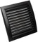Rejilla de ventilación (190 x 190 mm), color gris antracita
