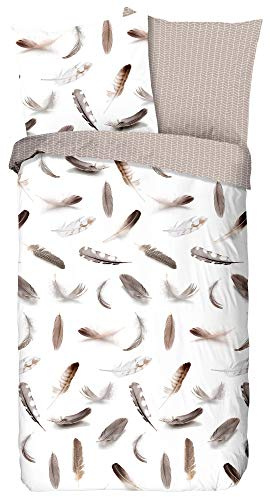 Single Duvet Cover 135 x 200 cm Flannel No. 7020 White