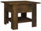vidaXL Couchtisch Modern Beistelltisch Kaffeetisch Wohnzimmertisch Sofatisch Wohnzimmer Tisch Wohnzimmermöbel Räuchereiche 55x55x42cm Holzwerkstoff