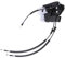 LSGGTIM Cerradura de puerta trasera izquierda 81410-D3000 compatible Hyundai Tucson TL TLE 1.6-2.0 2015 2016 2017 2018 2019 2020 5 pin cerradura de puerta de 5 polos Motor de servidumbre 81410D3000