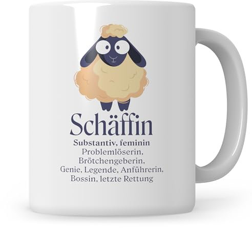 Taza de jefe regalos ejecutivo jefe jefe departamento taza de café ejecutivo despedida divertida idea de regalo taza de café promoción oveja