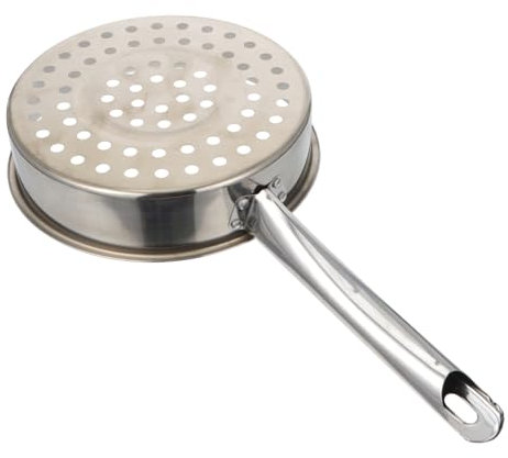 CIYODO Colador De Cocina Con Mango Extendido Colador Inoxidable Hogar Pala Cocina