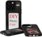Schutzhülle für iPhone 15, mit 4 Farben, editierbarem E-Tintenbildschirm, NFC-Digital-DIY-Reframe-Kunst-Handyhülle, Keine Fingerabdrücke, 1 Stück, Schwarz