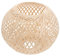 VICASKY 1stück Bambus Lampenschirm Einfacher Stil Woven Lampshade Für Deckenleuchte Dekorativ Und Praktisch Für Restaurant Teehäuser Und Wohnräume
