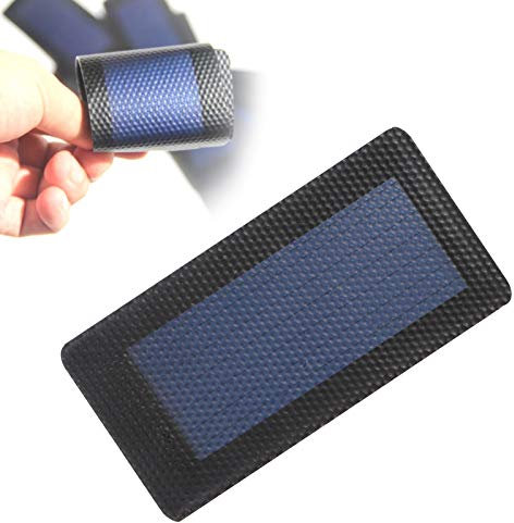 Topyond Pannello Solare Flessibile in Silicio Amorfo da 0,3 W per Piccoli Progetti Solari e Artigianato Solare Fai-da-Te, Impermeabile, Cucibile, Cella Solare per Luci Notturne,