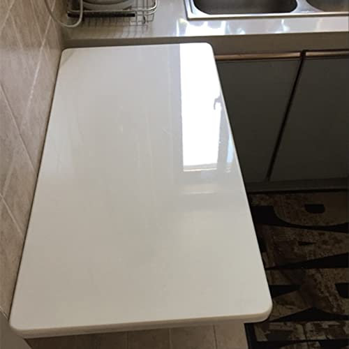 ASerZenith Klappbarer Wandschreibtisch, Wandschreibtisch, herunterklappbarer Wandschreibtisch für kleine Räume, schwebender Schreibtisch