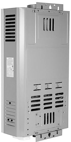 Scaldabagno GPL 6L 8L 10L 12L 16L 18L GPL Gas di petrolio liquefatto Propano Butano Scaldabagno Kit caldaia in acciaio inossidabile per principianti fai da te(18L liquefied/natural gas)