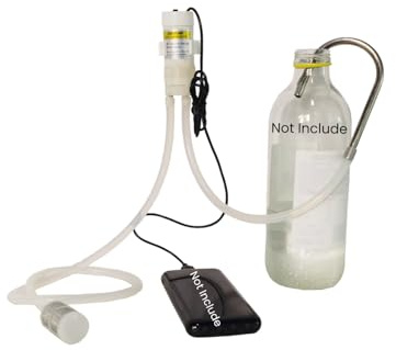 Bomba de agua USB con filtro, tubo de silicona
