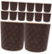 CONGARTENO 25pcs Greaseproof Cake Paper Liners for Baking Muffins Panettone Versatile Baking Cups for Home Use for Special Occasions and Elegant Presentations