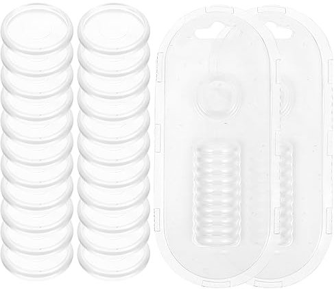 Veemoon Strenger Herstellungsprozess 44 Stück Buchbindescheiben Aus Kunststoff Ideal Für Schüler Und