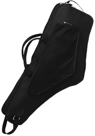 Altsaxophon Tasche Stoßfest Universelle Leichter Rucksack | Oxford Stoff und Schwamm, Schwarz, Schlichtes Design, für Musiker mit Zubehör und Alltag