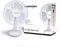 Powersonic 12 Inch Air Cooling Fan Oscillating Tabletop Office Desk Home 3 Speed Table Fan