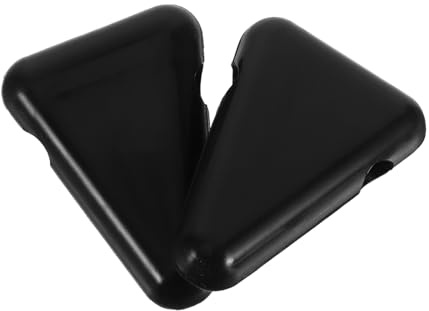 Stimmgabel Stabilisierungshalter aus Silikon, Dreieckig, 2 Stück | Universelle Passform, Sicherer Halt, Schwarz, für Outdoor Aktivitäten und Reisen