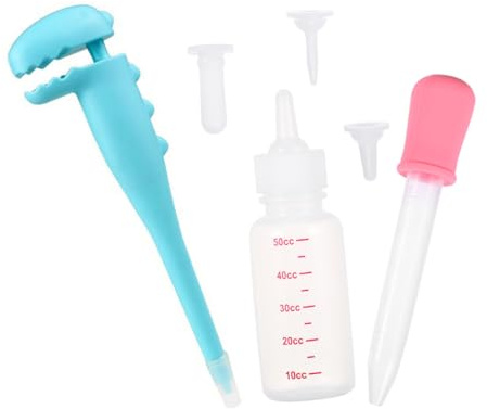 Toyvian Haustier Futterflasche Für Neugeborene Welpen Und Katzenbabys Mit Sauger Katzenzubehör Welpenflaschen Tierflaschen Für Fütterung Von Welpen Und Kätzchen