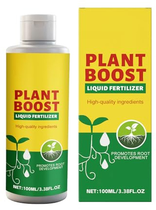 Bomefoi Abono Para Plantas En Maceta,Solución de Nutrientes Naturales para Plantas de 100 ml - Fertilizante Líquido para de Interior | Para Jardín Exterior, Árboles, Flores, Follaje, Frutas y