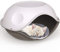 Cat Centre Katzenhütte Für Draußen Katzenhaus Indoor Outdoor Wetterfeste Katzenhöhle Katzenbett Katzenkorb Für Katzen Und Kleine Hunde Plastik Pflegeleicht Robust Grau 57,5 x 31 x 15,5 cm
