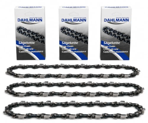 3x DAHLMANN Vollmeißel Sägekette 325 38 cm 1,3 mm für HUSQVARNA 136 340 345 435 440 445 450 543 XP