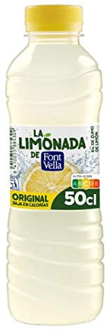 AGUA FONT VELLA LA LIMONADA LIMÓN PET 50CL (12 BOTELLAS)