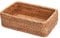 LEMCC Cestini in rattan intrecciato, 25 x 17 x 8 cm, rettangolare, cesto per frutta in vimini, per organizzare e decorare il tavolo dell'ingresso, il piano di lavoro della cucina