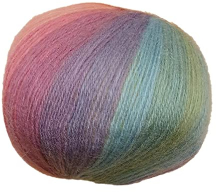 Shhhhhhhh DK 20% Wool Brushed Rainbow Knitting Crochet (SH05)