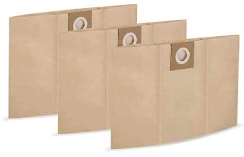 Zeegma Lot de 3 Sacs pour Aspirateurs Industriels Zonder Pro Multi, 2 Couches et Résistants aux Déchirures, Conviennent aux Allergiques, Réduisent Les émissions de Poussières