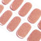 DANNI & TONI 28 Stickers Semi Cured Nail Strips,Pinkish Nude Solid Colour Soft Self-Adhesive Gel Nail Stickers (Everglow),Shimmer Salon-Quality Gel Nail Polish Strips Manicure Stickers Set