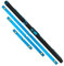 OX Pro Tuff Wasserwaage, 3 Stück, mit Tasche, 600 mm, 1200 mm, 1800 mm, starkes Wasserwaagen-Set mit Tragetasche, präzise Libellen, genaue Messung, kalibriert auf 0,5 mm/m
