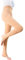 generisch Leggings d'hiver pour femmes, collants chauds pour pieds, jambe nue, collants d'artefact grandes tailles femmes rouge, beige, taille unique