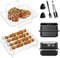 Accessori per friggitrice ad aria calda Cosori Dual BlazeTwinFry XXL 10L, accessorio Airfryer per Cosori 10L, stampo in silicone per friggitrice ad aria calda accessorio per Ninja Foodi Flexdrawer