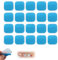 GXGM 20 Stück Ersatzsets Gel Pads, Elektroden Pads für Bauchtrainer,Anwendbar auf Gel Pads Ersatzsets,Ersatz Gel Pad (4.5 x 4.5 cm)