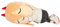 Club Mocchi Mocchi Suya Suya Chainsaw Man Power Plush, Official Anime Soft Pillow, Sleepy Devil Character, Super Squishy Collectible Toy, Manga Fan Gift Idea, Room Décor, Age 16 Plus