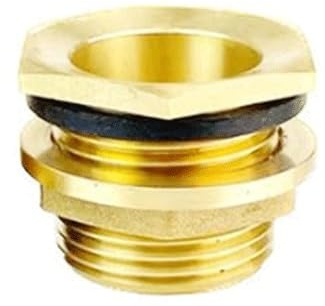 Connettore per tubi, Raccordi girevoli a chiave singola maschio in ottone for tubi, for accessori for tubi da giardino e casa(1)