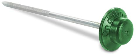 Onduline Dachnägel Nägel für Dachplatten Wandplatten 65 mm Kopf rund GRÜN 100 Stk.…(1528)
