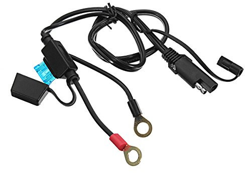 Alamor Aileap Ring Klemme zu SAE schnell Kupplungskabel Motorrad 12V-24V Batterie Ausgangsanschluss